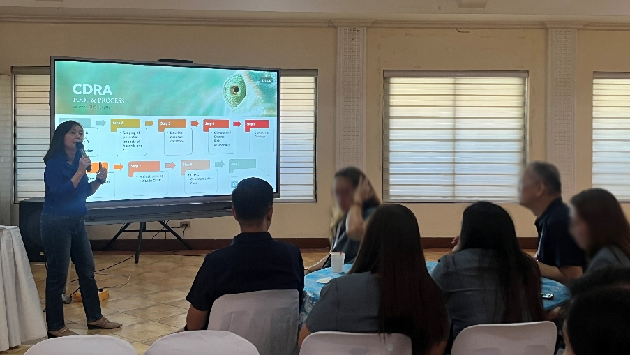 Founder facilitating a workshop